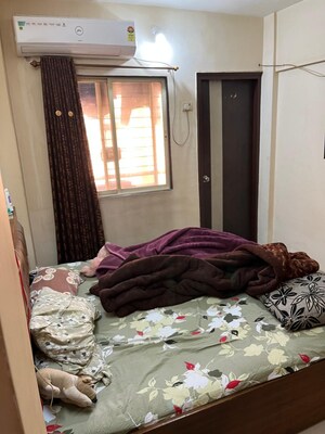 Bedroom in 3 BHK Apartment at Mayuresh Bhakti Park, Boisar – for Sale