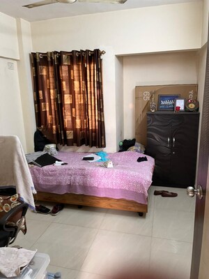 Bedroom in 3 BHK Apartment at Mayuresh Bhakti Park, Boisar – for Sale