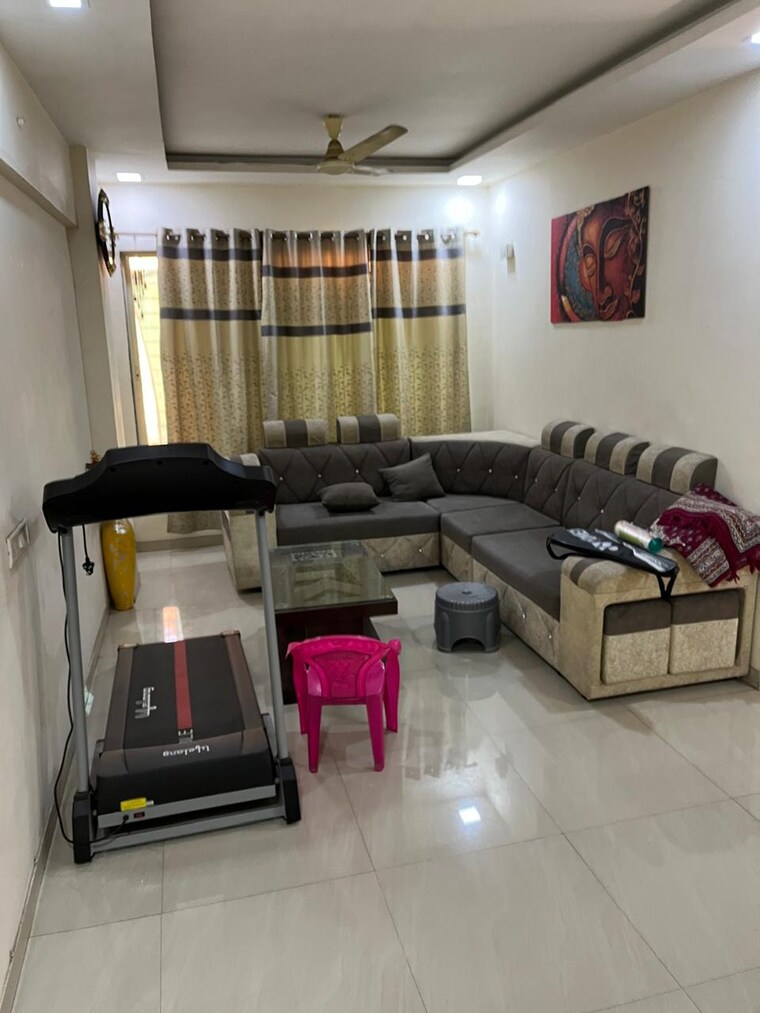 Living Room, mayuresh-bhakti-park 3 Bedroom 1100 Sq.Ft. Apartment In Boisar Palghar 9407136