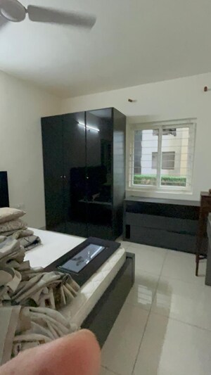 Living Room in 3 BHK Apartment at Aparna HillPark Lake Breeze, Chanda Nagar – for Rent