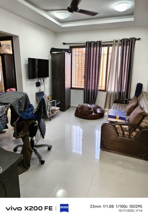 Living Room in 1 BHK Apartment at Lalani Grandeur, Goregaon East – for Rent