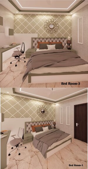 Kitchen in 4 BHK Builder Floor at Ansal Sushant Lok I, Sector 43 – for Sale