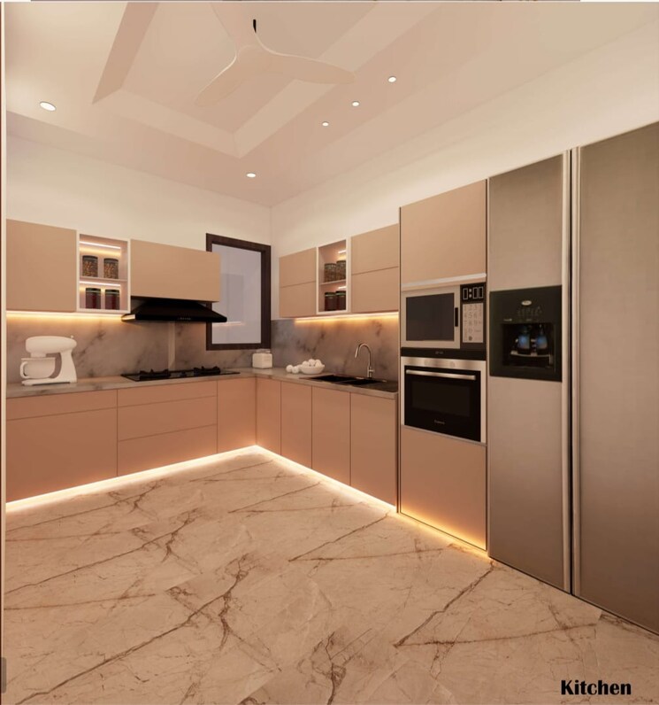 Kitchen, ansal-sushant-lok-i 4 Bedroom 2800 Sq.Ft. Builder Floor In Sector 43 Gurgaon 9407182