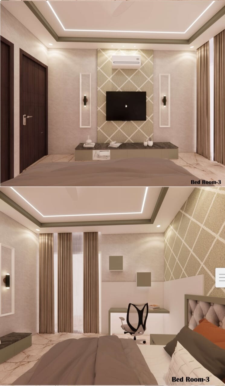 Kitchen, ansal-sushant-lok-i 4 Bedroom 2800 Sq.Ft. Builder Floor In Sector 43 Gurgaon 9407182