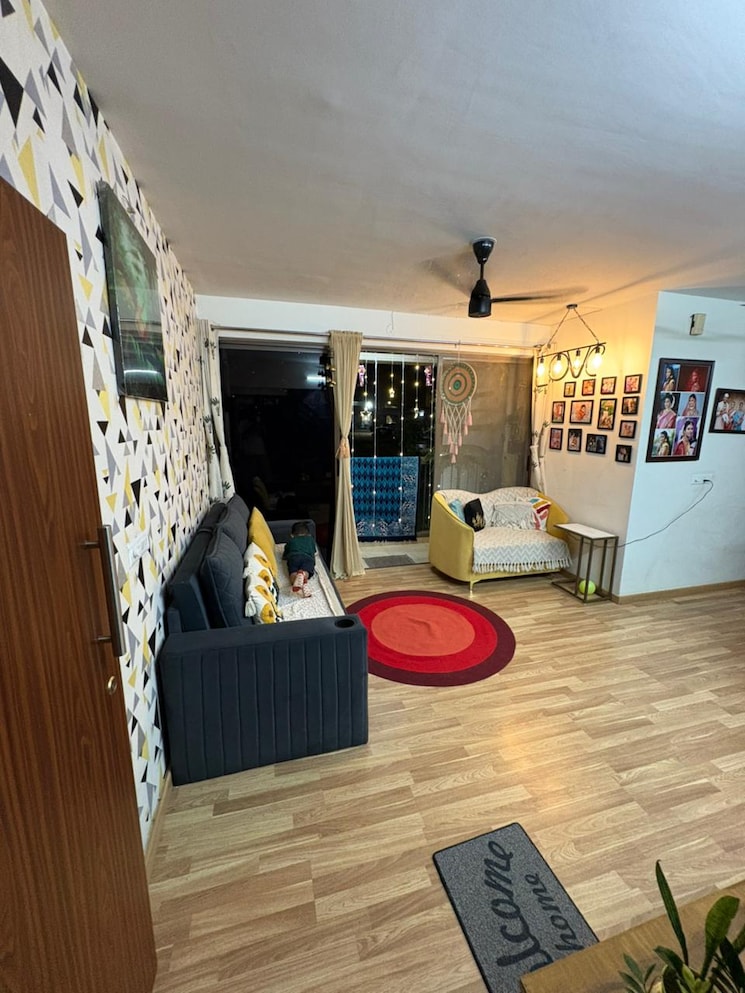 Living Room, skyi-star-city 2 Bedroom 640 Sq.Ft. Apartment In Dhayari Pune 9391503