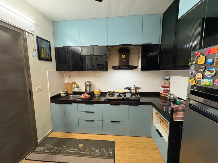 Kitchen, skyi-star-city 2 Bedroom 640 Sq.Ft. Apartment In Dhayari Pune 9391503