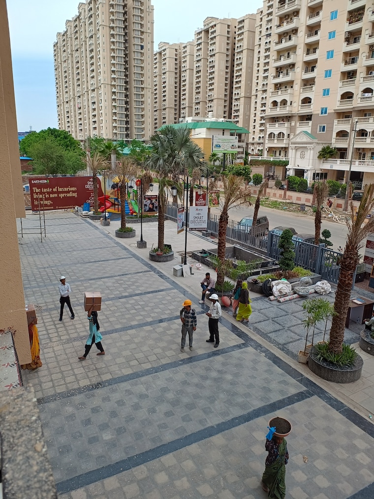 Balcony, earthcon-casa-grande-ii Studio 393 Sq.Ft. Apartment In Chi V Greater Noida Greater Noida 9407272