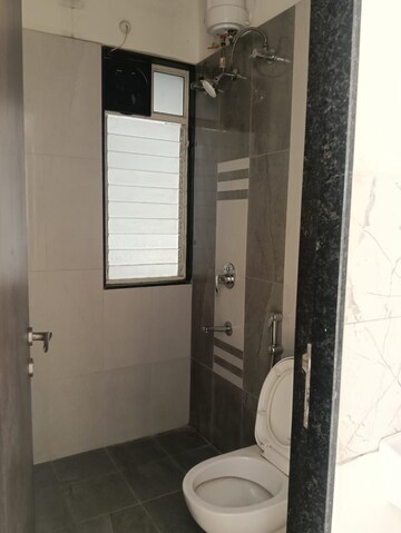 Bathroom in 2 BHK Apartment at Vilas Javdekar Yashwin Encore, Wakad – for Rent