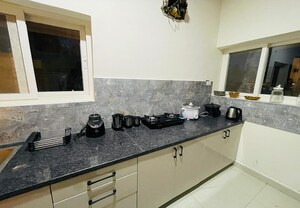 Kitchen in 3 BHK Apartment at Banjara Hills – for Sale