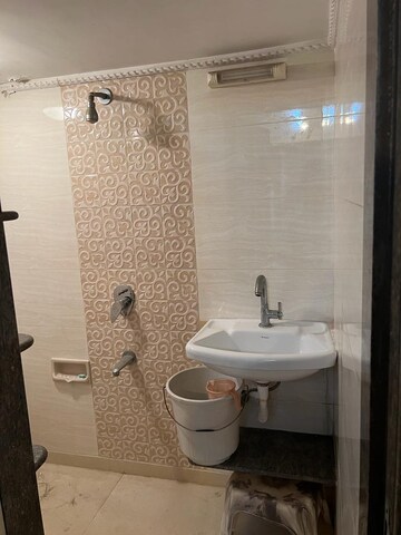 Bathroom in 2 BHK Apartment at La View Tower, Mahalaxmi – for Rent