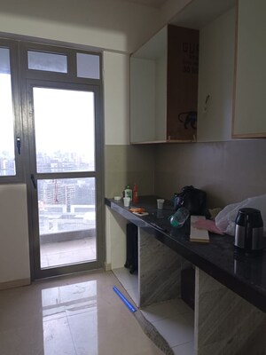 Kitchen in 3 BHK Apartment at Adani Ten BKC, Bandra East – for Rent