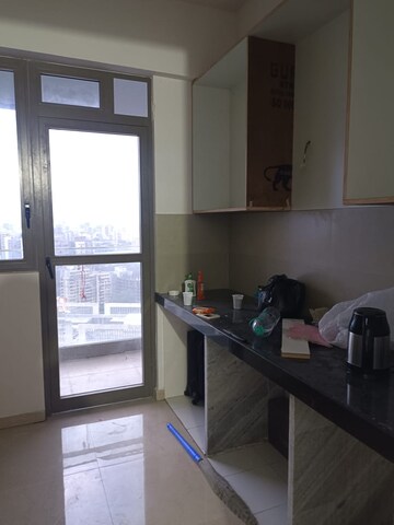 Kitchen in 3 BHK Apartment at Adani Ten BKC, Bandra East – for Rent