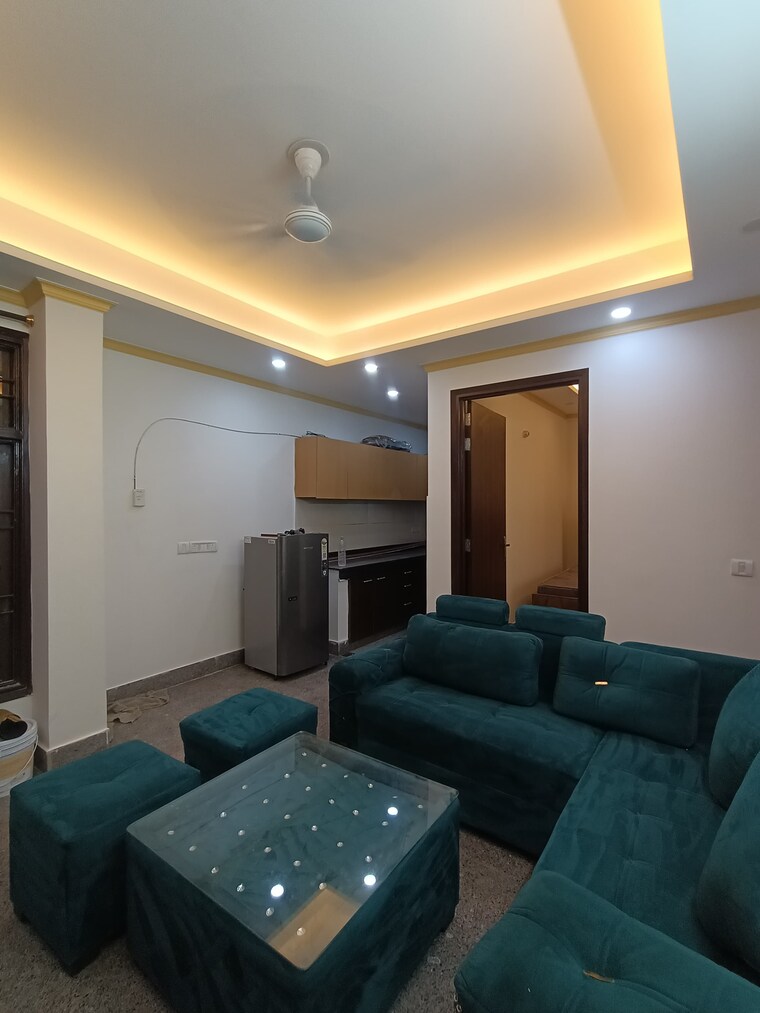 Living Room, freedom fighters enclave 2 Bedroom 950 Sq.Ft. Builder Floor In Freedom Fighters Enclave Delhi 9407370