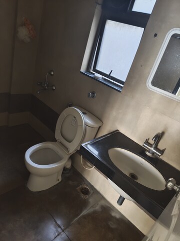 Bathroom in 2 BHK Apartment at Gulmohar Goldcoast, Kharadi – for Rent