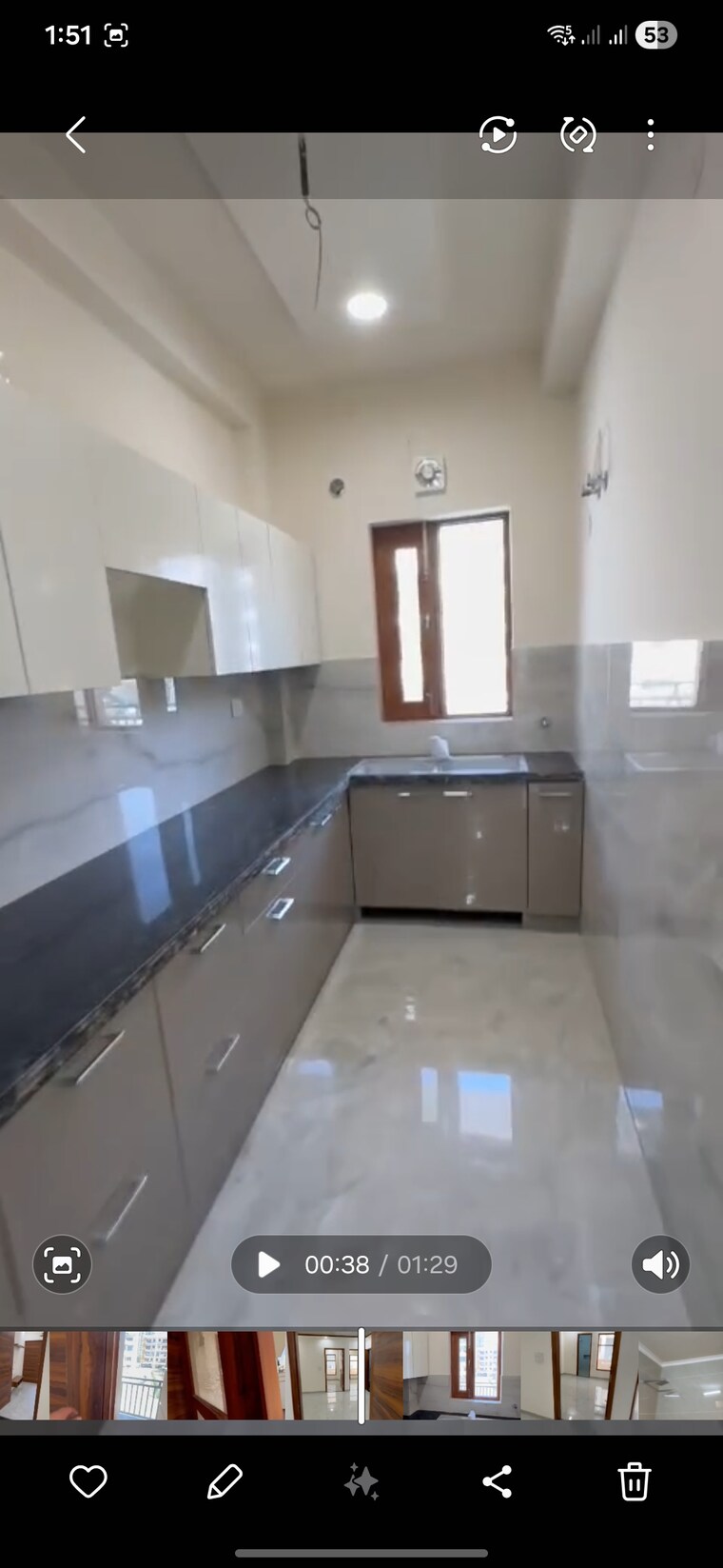 Kitchen, rps-palm-drive 3 Bedroom 125 Sq.Yd. Builder Floor In Sector 88 Faridabad 9407468