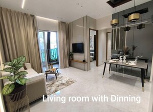 Living Room in 2 BHK Apartment at Dhayari – for Sale