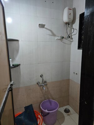 Bathroom in 1 BHK Apartment at Airoli Sector 19 – for Rent