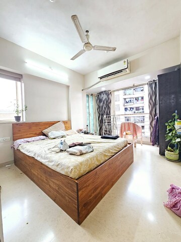 Bedroom in 1 BHK Apartment at Fine Aura, Andheri East – for Rent