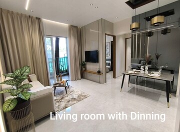 Living Room in 2 BHK Apartment at Dhayari – for Sale