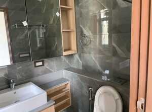 Bathroom in 3 BHK Apartment at Elan The Presidential, Sector 106 – for Sale