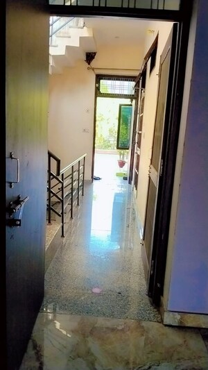 Building Lobby in 2 BHK Builder Floor at Vineet Khand – for Rent