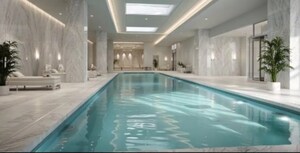 Swimming Pool in 2 BHK Apartment at DLF The Camellias, Sector 42 – for Sale