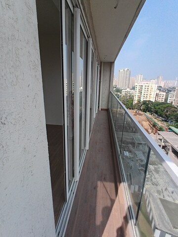 Balcony in 3 BHK Apartment at Embassy One Thane, Panch Pakhadi – for Rent