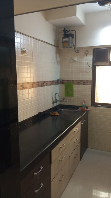 Kitchen in 2 BHK Apartment at Akashganga Complex Kavesar, Kavesar – for Rent