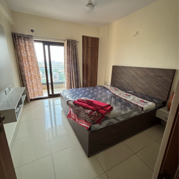 Bedroom in 3 BHK Apartment at Azeagaia Botanica, Vrindavan Yojna – for Rent