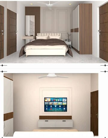 Bedroom in 3 BHK Villa at KharaR-Kurali Highway – for Sale