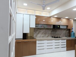 Kitchen in 2.5 BHK Apartment at City One Square, Kiwale – for Rent