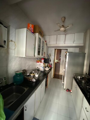 Kitchen in 2 BHK Apartment at HDIL Dheeraj Jamuna, Malad West – for Rent