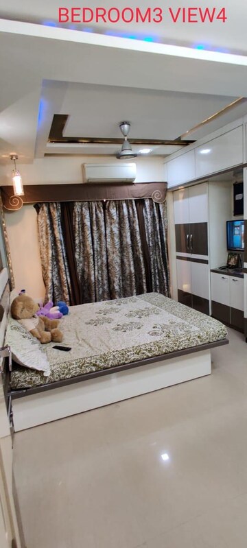 Bedroom in 3 BHK Apartment at Pee Dee Society, Borivali West – for Sale