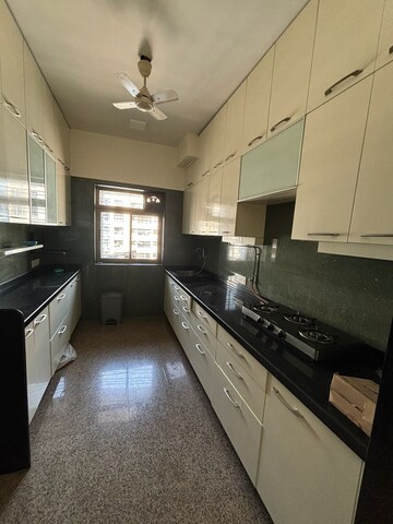 Kitchen in 3 BHK Apartment at Kalpataru Radiance, Goregaon West – for Rent