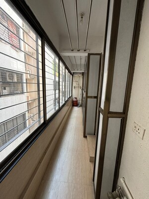 Balcony in 2 BHK Apartment at Kalpataru Radiance, Goregaon West – for Rent