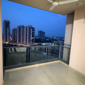 Balcony in 4 BHK Apartment at Shalimar Belvedere Court, Malesemau – for Sale