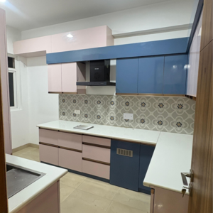 Kitchen in 4 BHK Apartment at Shalimar Belvedere Court, Malesemau – for Sale