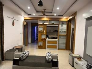 Living Room in 3 BHK Apartment at BBD Green City Sun Breeze Apartments, Gomti Nagar – for Rent