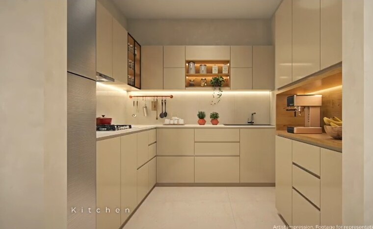 Kitchen, hadapsar 2 Bedroom 710 Sq.Ft. Apartment In Hadapsar Pune 9408722