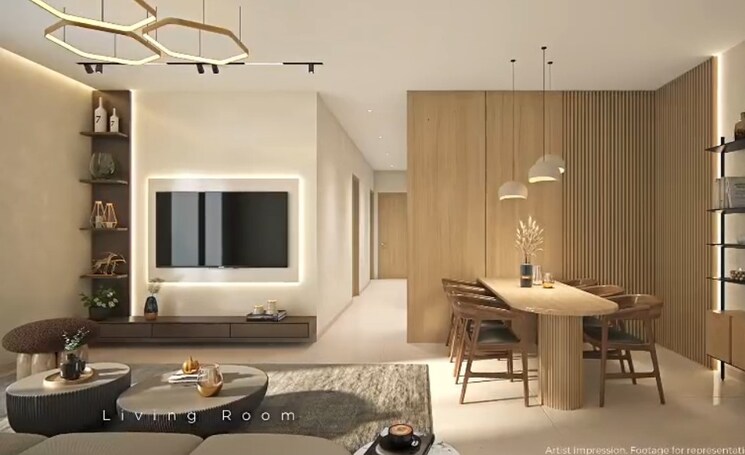 Living Room, hadapsar 2 Bedroom 710 Sq.Ft. Apartment In Hadapsar Pune 9408722