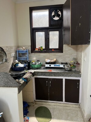 Kitchen in 2 BHK Builder Floor at Saket – for Rent
