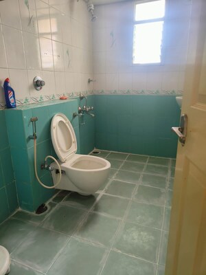 Bathroom in 3 BHK Apartment at Rudrashakshi Apartment, Bannerghatta Road – for Rent