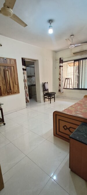 Bedroom in 1 BHK Apartment at Lokpuram CHS, Vasant Vihar – for Rent