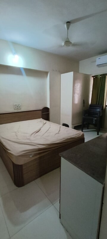 Bedroom in 1 BHK Apartment at Lokpuram CHS, Vasant Vihar – for Rent