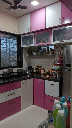 Kitchen in 3 BHK Apartment at Keshav Residency Malad West, Malad West – for Rent