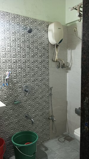 Bathroom in 3 BHK Apartment at Keshav Residency Malad West, Malad West – for Rent