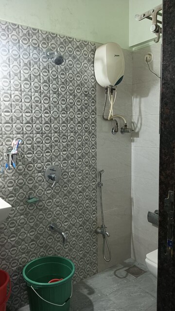 Bathroom in 3 BHK Apartment at Keshav Residency Malad West, Malad West – for Rent
