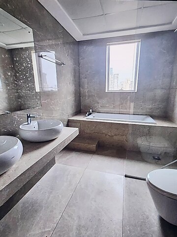 Bathroom in 3 BHK Apartment at Prabhadevi – for Rent