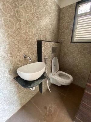 Bathroom in 2 BHK Apartment at Wadhwani Sai Paradise, Punawale – for Rent