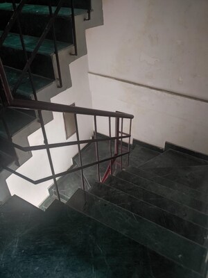 Staircase in 3 BHK Independent House at Gomti Nagar – for Rent